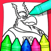 Color Hero Anime Boy Coloring Pages